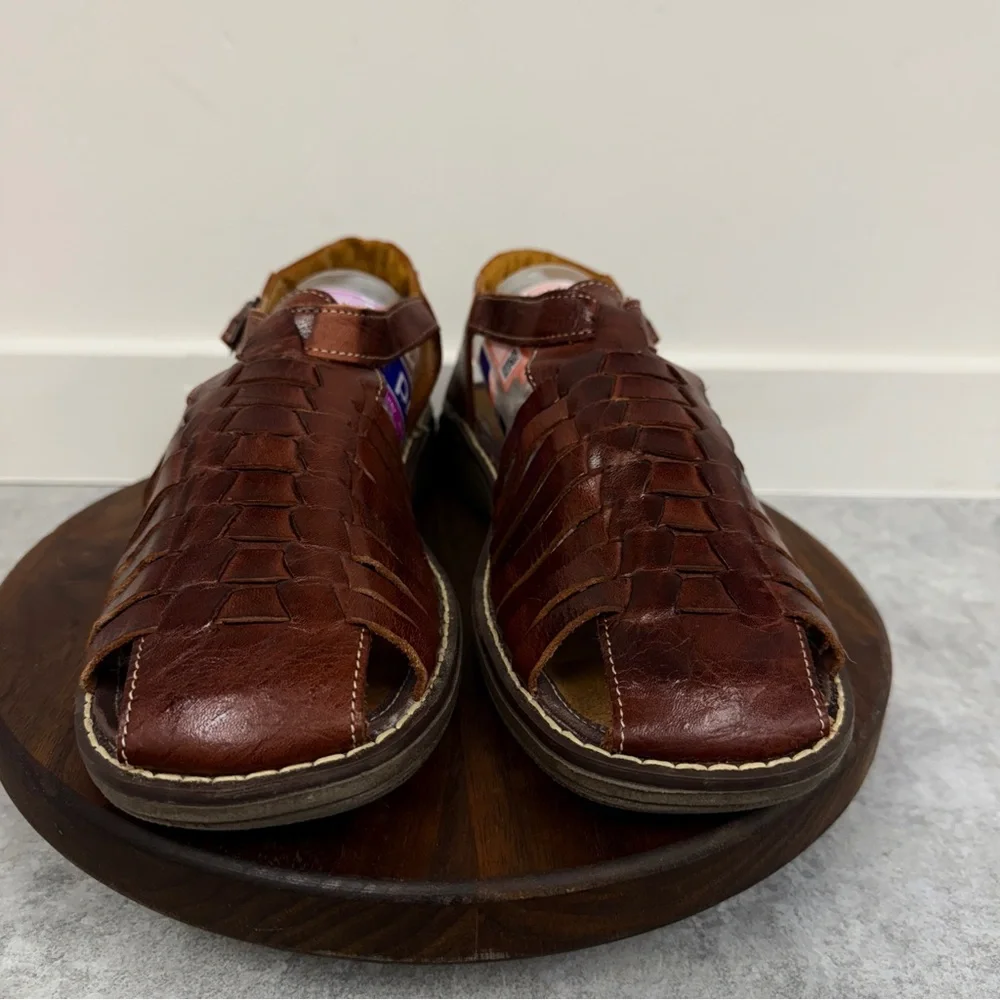 Brown‎ Leather Sandals